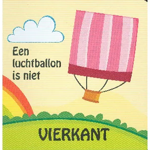 Afbeelding van Luchtballon is niet vierkant