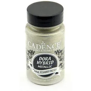 Afbeelding van Acrylverf - Metallic - Dora Hybrid - Platinum - Cadence - 90 ml