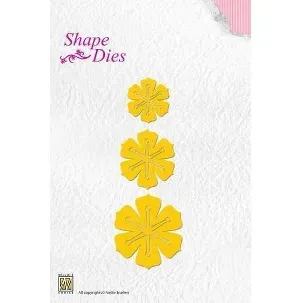 Afbeelding van Nellies Choice Shape Mal - bloemen- 2 SD045