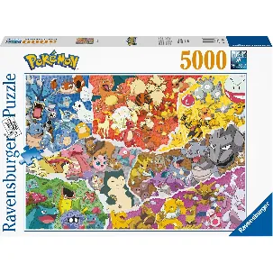 Afbeelding van Ravensburger puzzel PokÃ©mon - Legpuzzel - 5000 stukjes