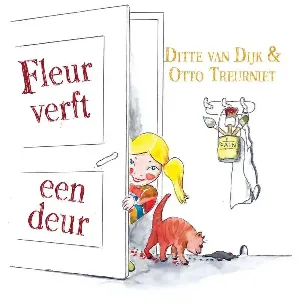 Afbeelding van Fleur verft een deur & groenteFleur