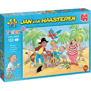 Afbeelding van Jan Van Haasteren Puzzel Schatzoeken Junior 150 Stukjes