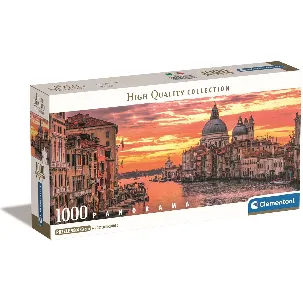 Afbeelding van Clementoni - Puzzel - 1000 Stukjes - Panorama - Compacte doos - Italië - Puzzel Voor Volwassenen