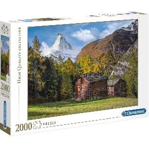 Afbeelding van Clementoni - High Quality Puzzel Collectie - Fascination with Matterhorn - 2000 stukjes, puzzel volwassenen