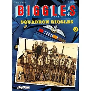 Afbeelding van Biggles, R.A.F. piloot squadron Biggles