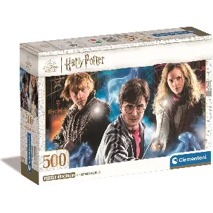 Afbeelding van Clementoni - Puzzel - 500 Stukjes - Compacte doos - Harry Potter - Puzzel Voor Volwassenen en Kinderen - 14-99 jaar